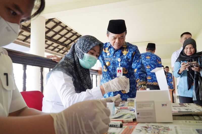 Cegah Peredaran Narkoba, Pemprov Jambi Tes Urine Seluruh Pejabat