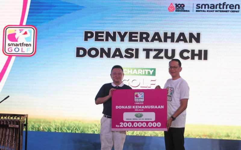 Charity Golf Tournament 2024 Serahkan Donasi Rp200 Juta 2