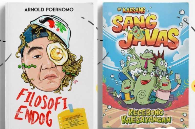 Chef Arnold dan Putra Presiden Jokowi, Kaesang Pangarep Rilis Buku