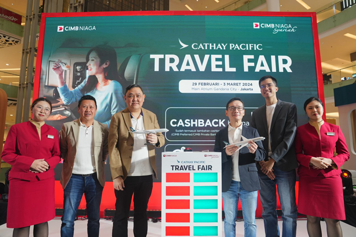 CIMB Niaga dan Cathay Pacific Kembali Gelar Travel Fair