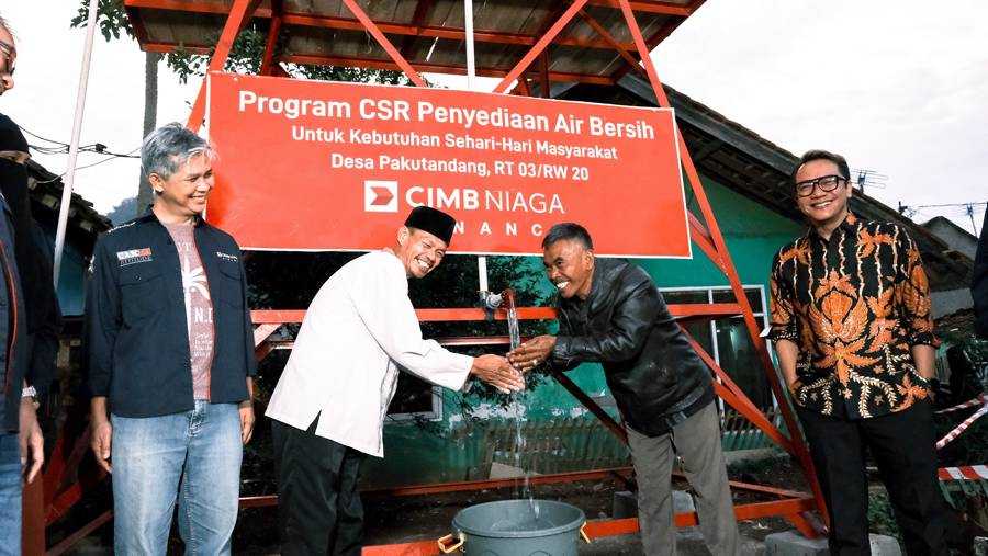 CIMB Niaga Finance Sediakan Sarana Air 1