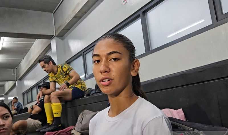 Claudia Scheunemann Menangis Terharu Usai Mencetak Dua Gol ke Gawang Singapura