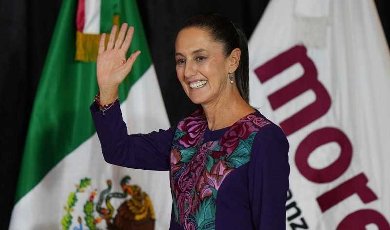 Claudia Sheinbaum Terpilih sebagai Presiden Perempuan Pertama Meksiko