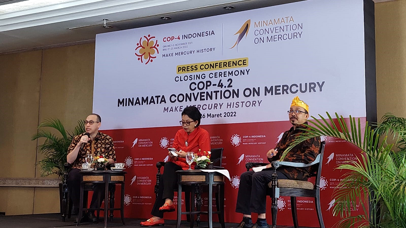 COP4.2 Konvensi Minamata di Bali Sukses Berikan Hasil Strategis dan Monumental