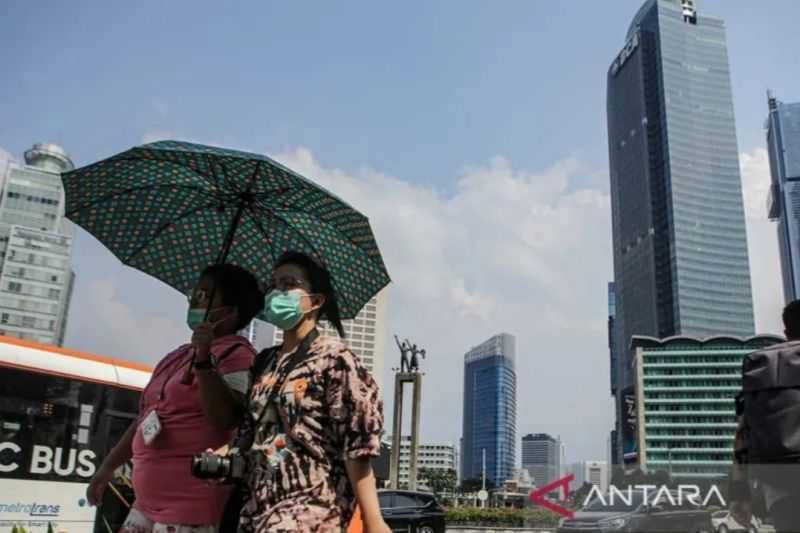 Cuaca Cerah Berawan di Seluruh DKI, Suhu Udara 24-31 Derajat Celsius