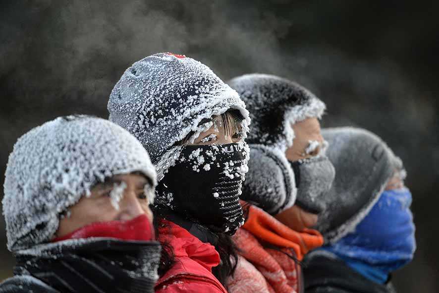 Cuaca Dingin Ekstrem  Tiongkok Utara