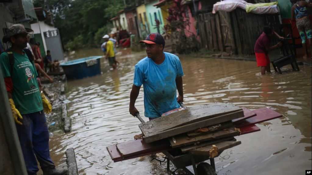 Cuaca Ekstrem di Brazil, Puluhan Orang Tewas Saat Hujan Deras Akibatkan Banjir dan Longsor
