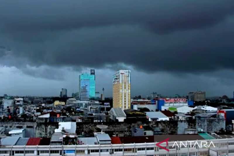 Cuaca Hari Ini, Hujan Lebat Guyur Sebagian Besar Wilayah, Bengkulu Waspada