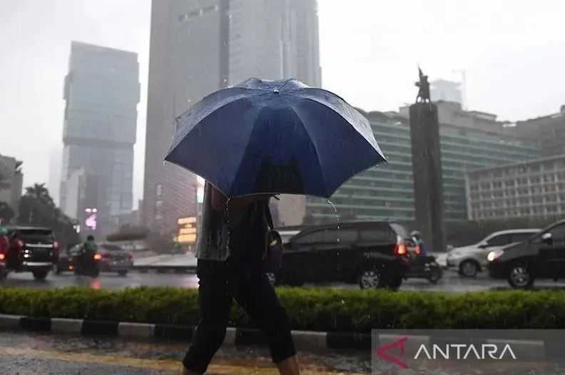 Cuaca Hari Ini, Sebagian Besar Wilayah Berpotensi Hujan Lebat