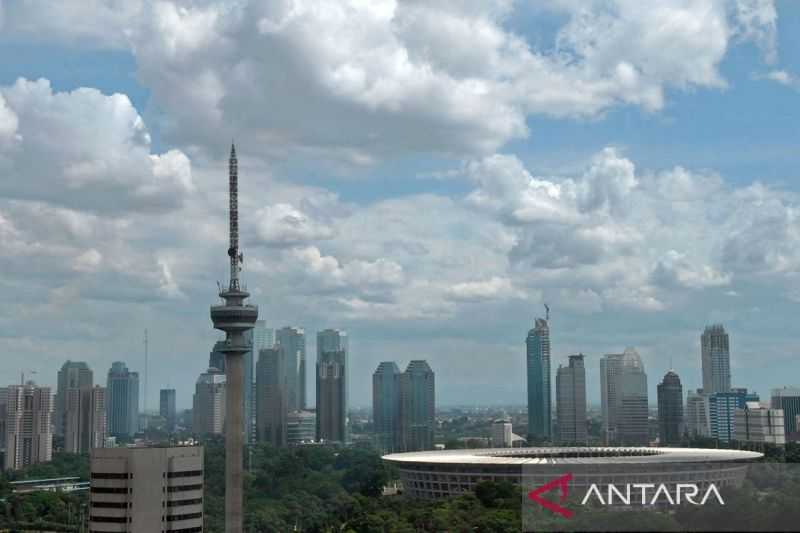 Cuaca Jakarta Cerah Berawan pada Kamis Siang