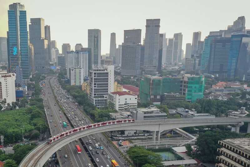 Cuaca Jakarta Diprakirakan Cerah Berawan pada Sabtu Pagi hingga Malam