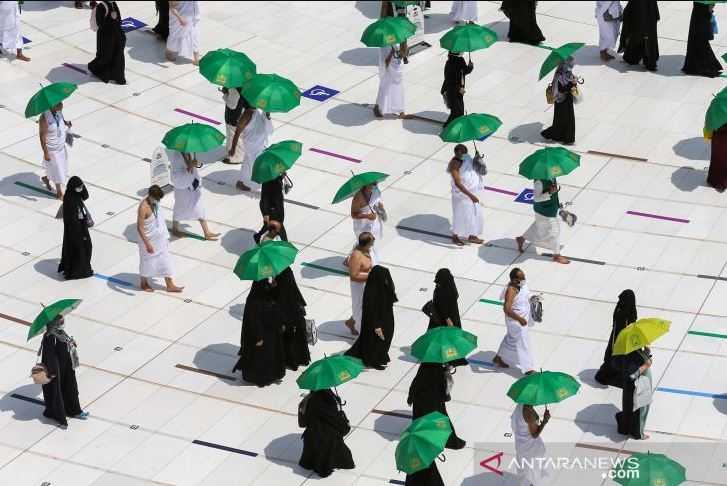 Cuaca Panas di Tanah Suci, Jamaah Haji Perlu Minum Air Putih Setiap 2-3 Jam Agar tak Dehidrasi