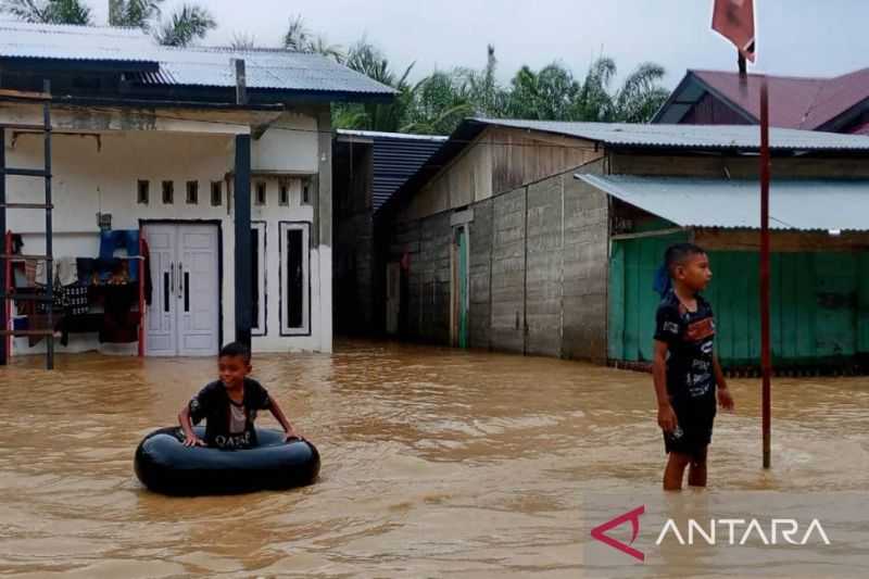 Curah Hujan Tinggi, 41 Desa Terendam Banjir di Nagan Raya Aceh