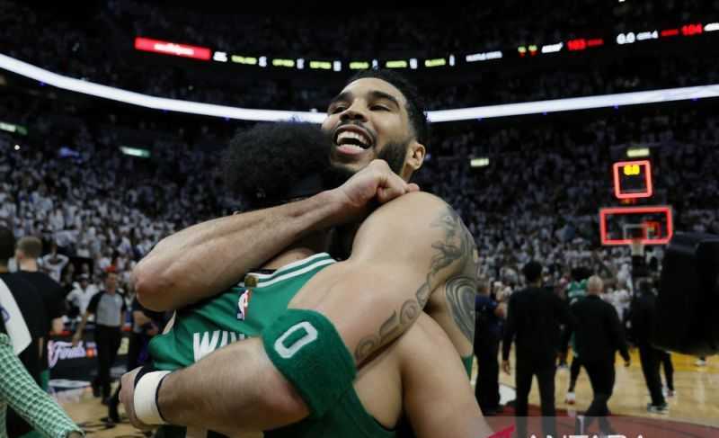 Curi Kemenangan di Kandang Heat, Celtics Paksakan Gim Ketujuh Final NBA Wilayah Timur