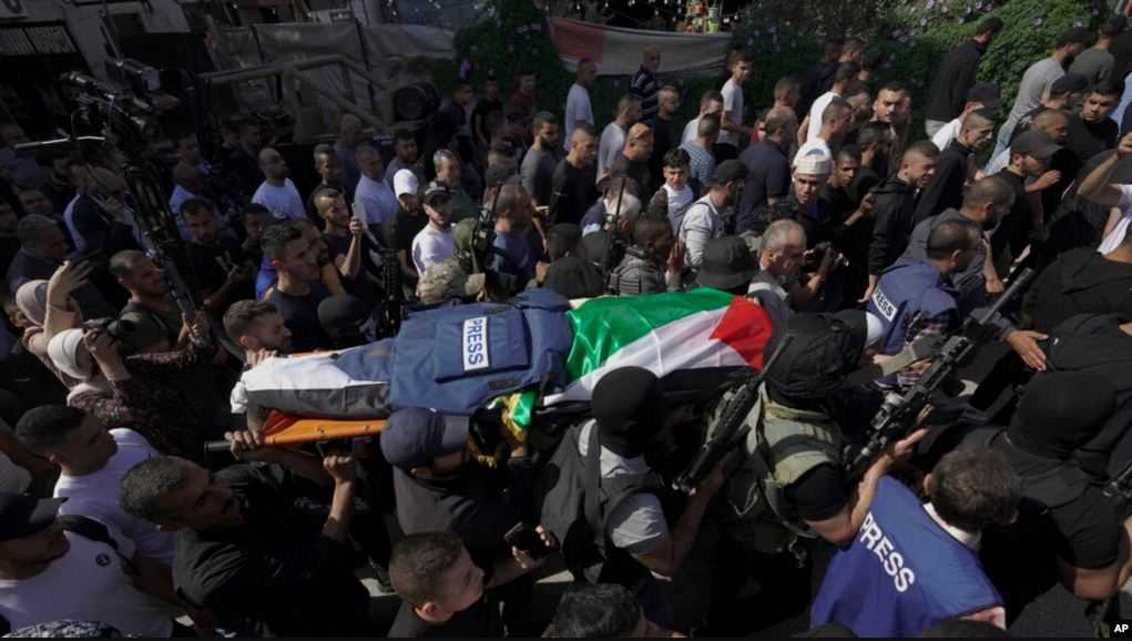 Curiga, Palestina Tolak Permintaan Israel untuk Investigasi Bersama Kematian Jurnalis Al-Jazeera