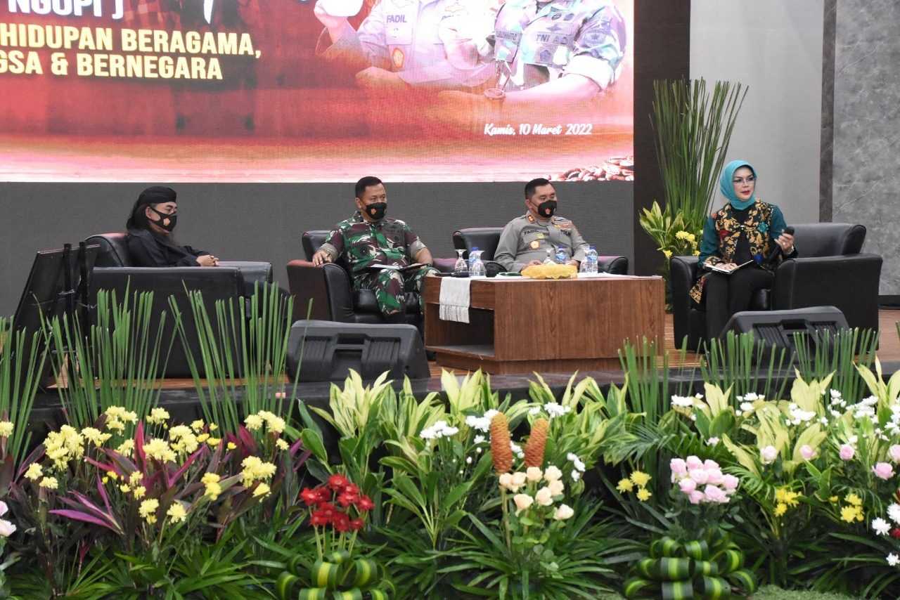 Dalam Bingkai NKRI dan Pancasila, 125 Pimpinan Ponpes Se-Jadetabek Ngopi Bareng Bersama Pangdam Jaya dan Kapolda Metro Jaya
