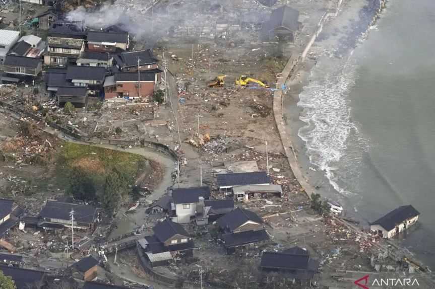 Dampak Gempa, Tsunami Sapu 190 Hektare Lahan di 3 Kota Jepang