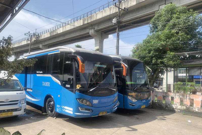 Damri Palembang Siapkan 10 Bus Cadangan Saat Arus Mudik Lebaran 2023