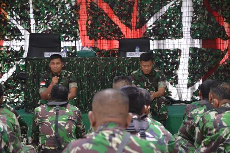 Dandim Mimika Tegaskan Prajurit untuk Jaga Netralitas TNI dan Fokus dalam Penanganan Stunting