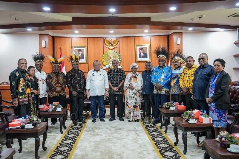 Datangi DPD RI, Asosiasi MRP Minta Dukungan Proteksi Hak Politik Orang Asli Papua