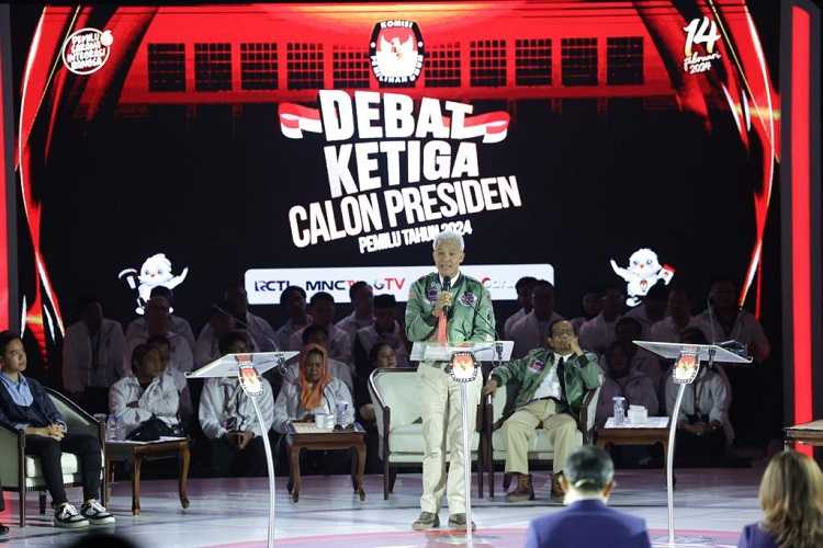 Debat Capres, Prabowo Berkali-kali Puji Ganjar