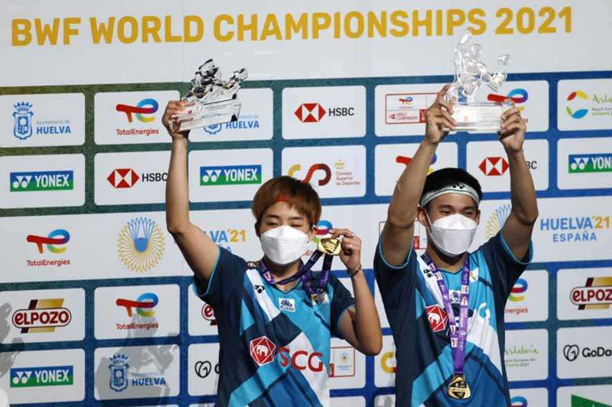 Dechapol/Sapsiree Ukir Sejarah  di Kejuaraan Dunia BWF