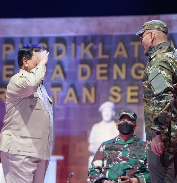 Deddy Corbuzier Diangkat Jadi Duta Komponen Cadangan oleh Prabowo