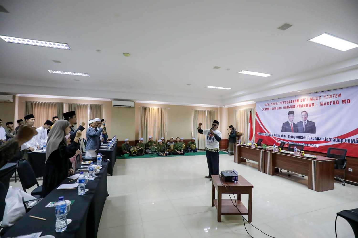 Deklarasi Dukung Ganjar-Mahfud, Ratusan Dai Muda di Banten Siap Konsolidasi Pemenangan ke Milenial