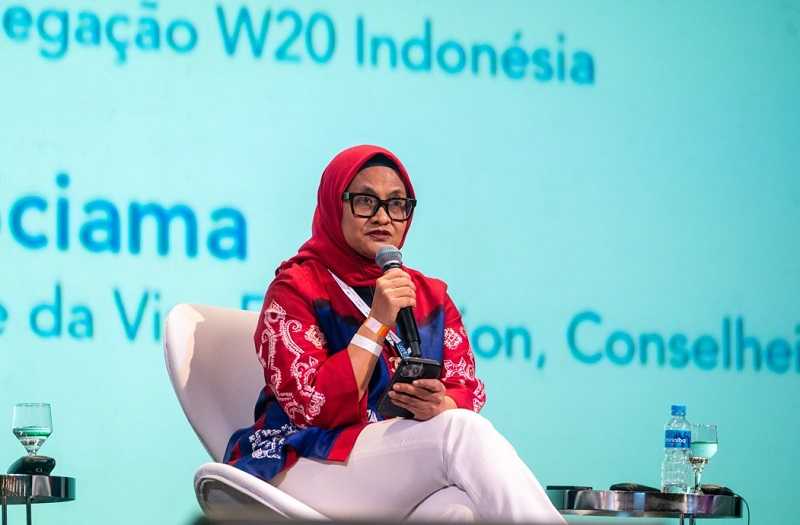 Delegasi Indonesia Serukan Pemberdayaan Ekonomi Perempuan di W20 Summit Brazil 