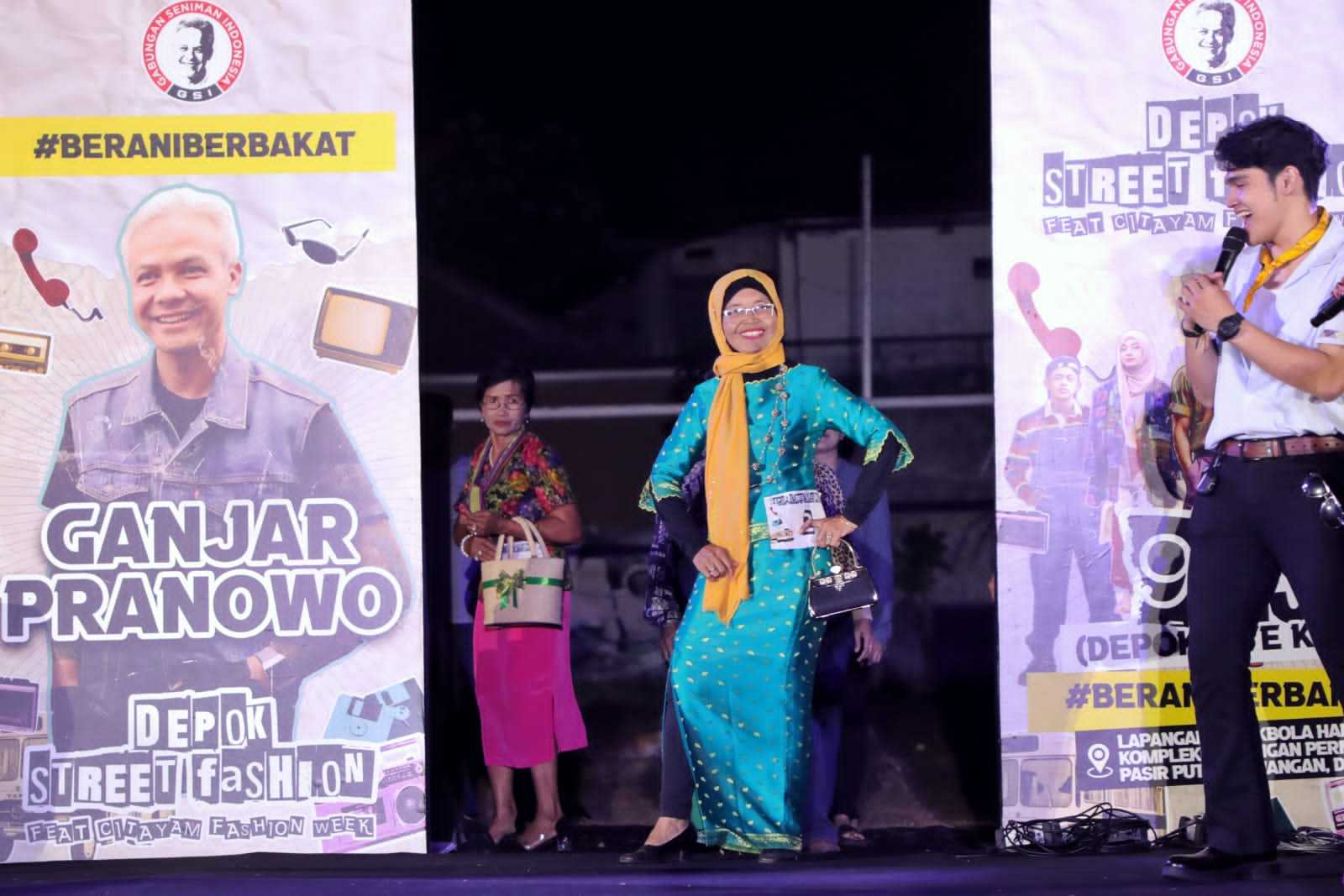 Depok Street Fashion dari Gabungan Seniman Ganjar Dorong Anak Muda Berani Berbakat 3