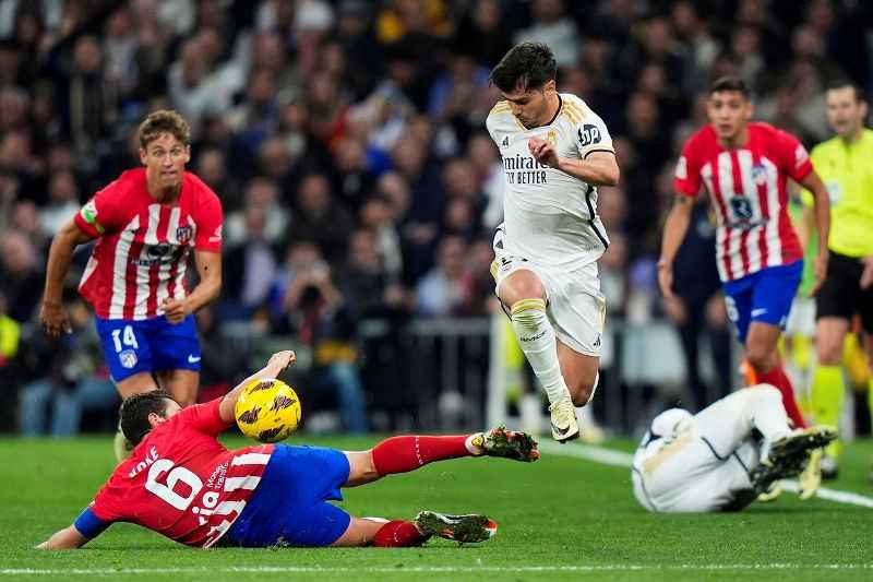 Derby Madrid Berakhir Imbang 1-1, Real Madrid Gagal Pangkas Jarak dari Barcelona