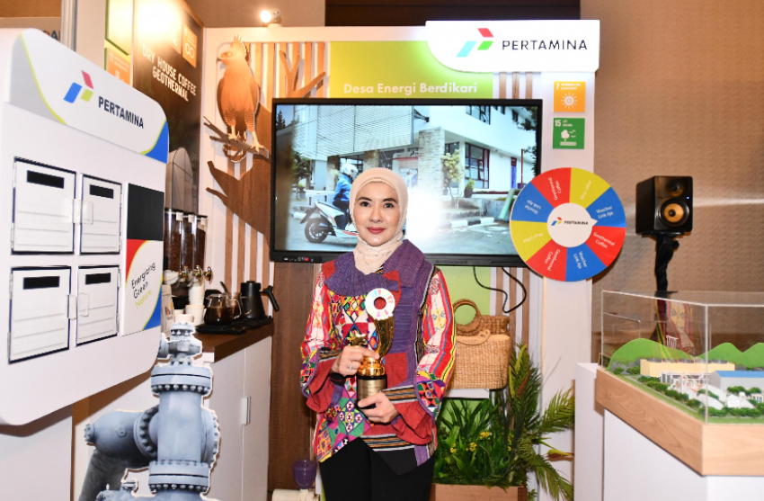 Desa Energi Berdikari Pertamina Raih Penghargaan Terbaik Indonesia‘s SDG Action Awards 2024