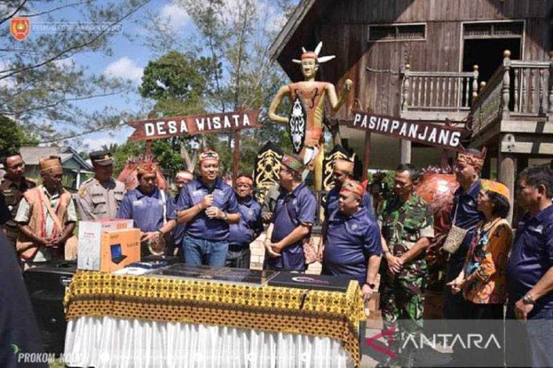 Desa Wisata Pasir Panjang Kobar Raih Juara Harapan ADWI 2023