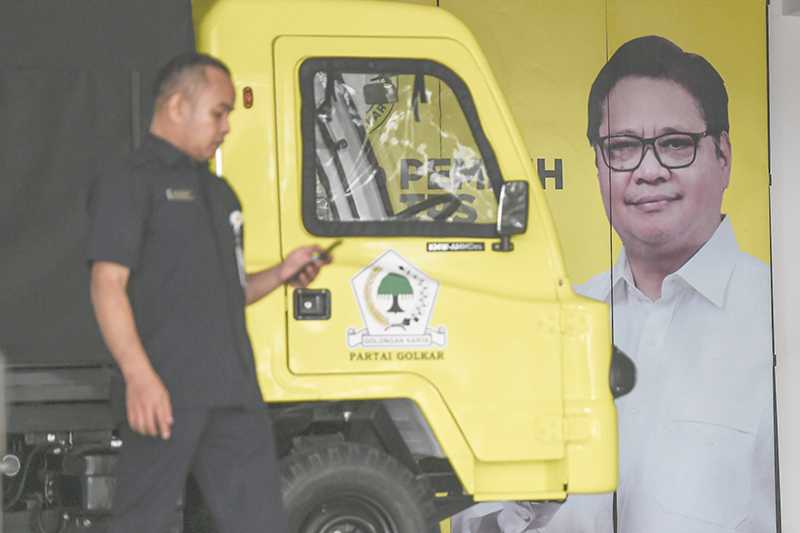 Dewan Pakar Golkar Nilai Mundurnya Airlangga sebagai 'Tsunami Politik'