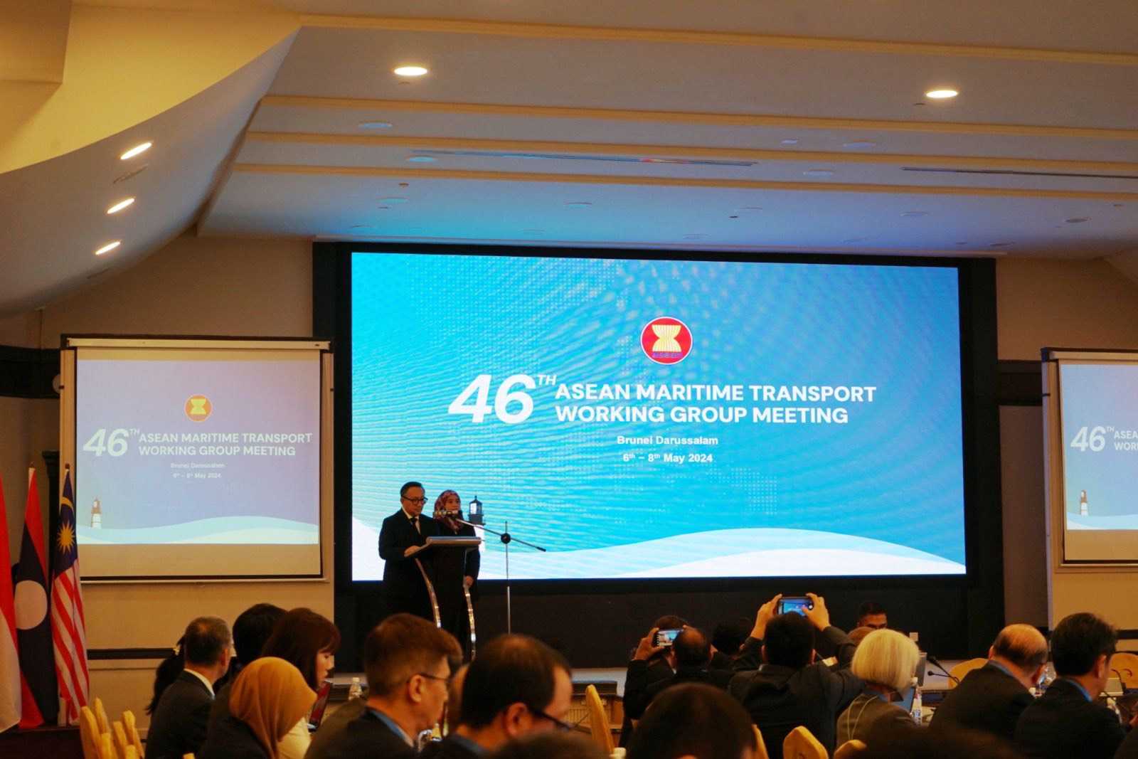 Di 46th MTWG, Indonesia Bahas Kesiapan Lintasan Penyeberangan RoRo Lintas Dumai-Malaka