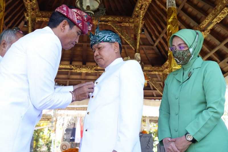 Di Gianyar, Kasad Dianugerahi Ksatria Padma Negara