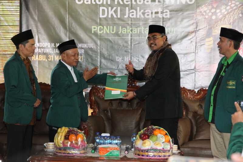 Di Pesantren Al-Hamid Gus Jazil Diusung Pimpin PWNU DKI 1