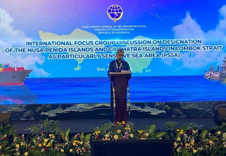 Di Sidang IMO, RI Akan Usulkan Selat Lombok sebagai 'Particularly Sensitive Sea Area'