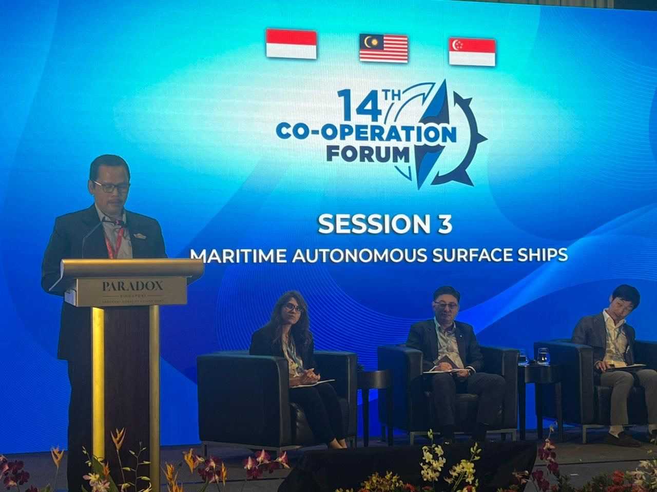 Di Singapura, Kemenhub Paparkan Tantangan dan Peluang di Era Maritime Autonamous