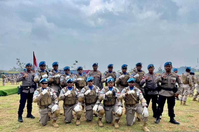 Di Tengah Keterpurukan karena Kasus Ferdy Sambo, Belasan Personel Polri Ini Jadi Pasukan Perdamaian PBB