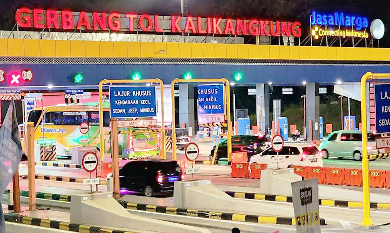 Diakhiri Lebih Cepat, Jalur Satu Arah dari Gerbang Tol Kalikangkung