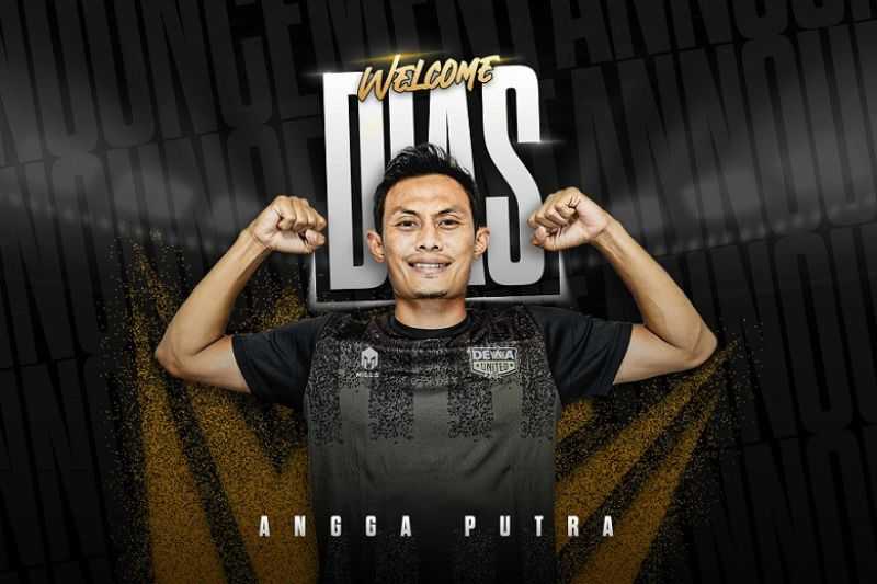 Dias Angga Resmi  Bergabung ke Dewa United