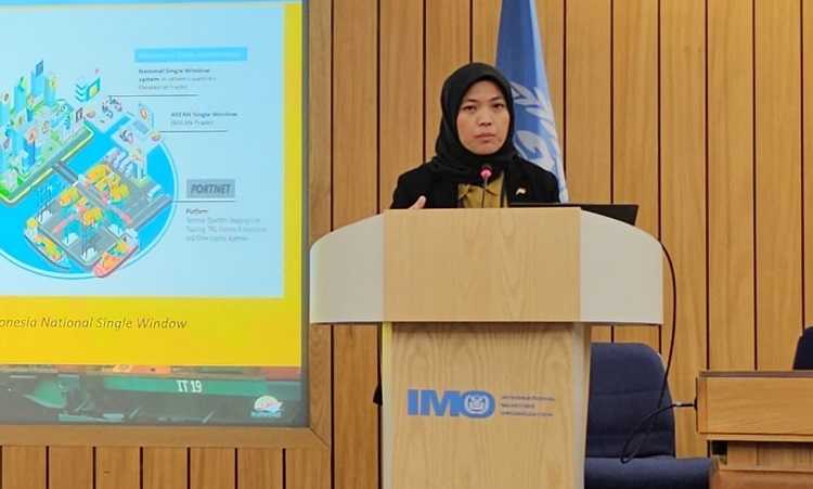 Digitalisasi Kepelabuhanan Melalui Inaportnet di Indonesia Diapresiasi Anggota IMO