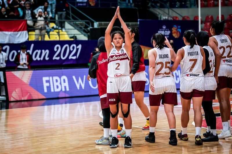 Dikalahkan Tuan Rumah Yordania, Indonesia Gagal ke Semifinal FIBA Asia Putri