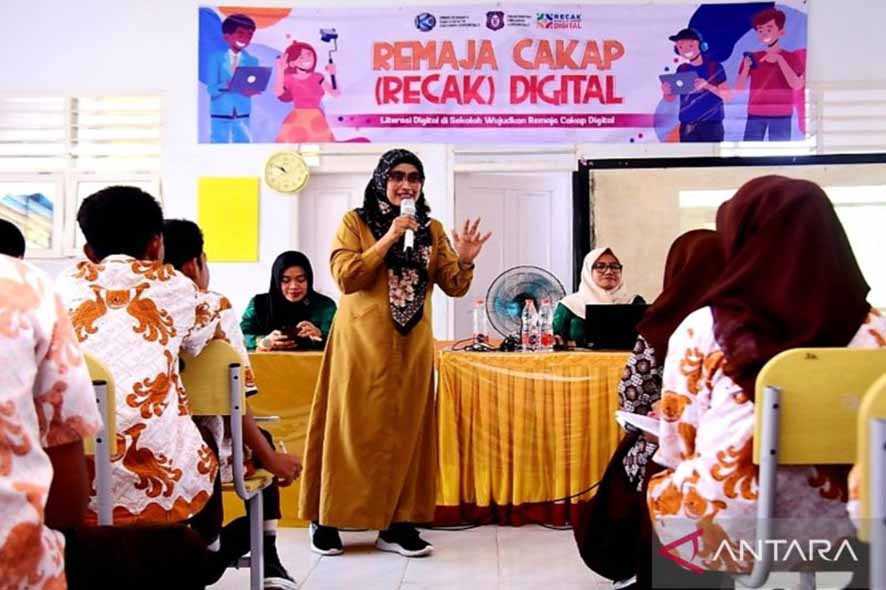 Dinas Kominfotik Gorontalo Gelar Program Recak Digital