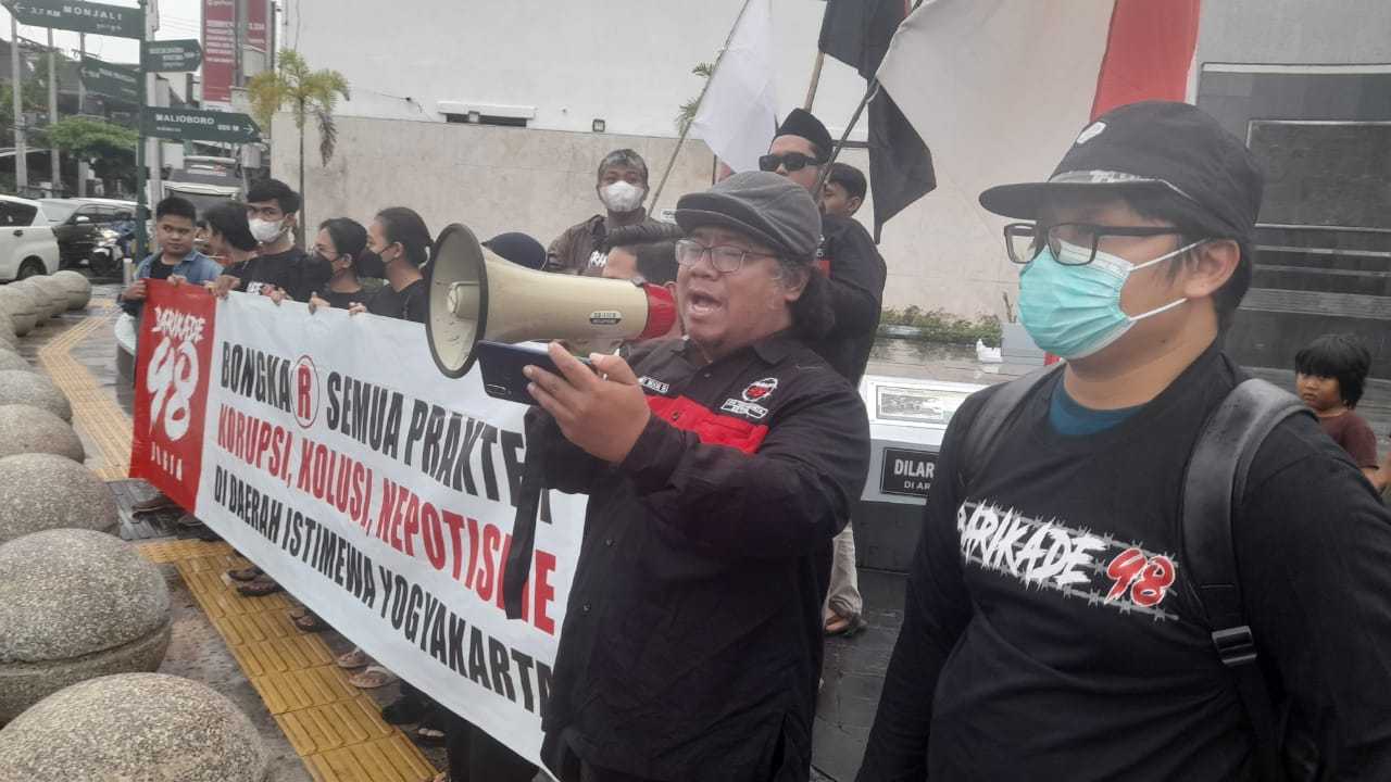 Dinilai Ciderai Nilai-nilai Pancasila, Barikade 98 Soroti Kasus Dugaan Korupsi di Kota Yogyakarta