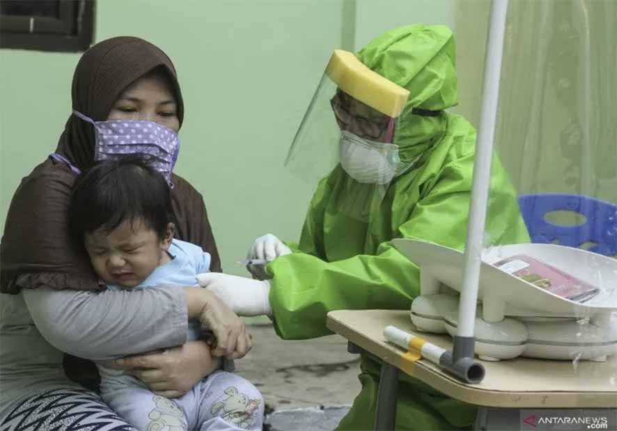 Dinkes Gencarkan Imunisasi Anak