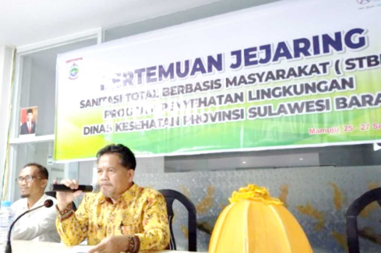 Dinkes Sulbar Dorong Kota Sehat Lewat STBM