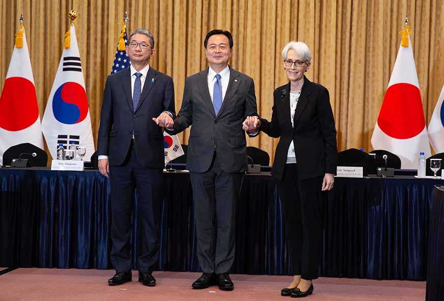 Diplomat AS, Korsel dan Jepang Bertemu di Seoul