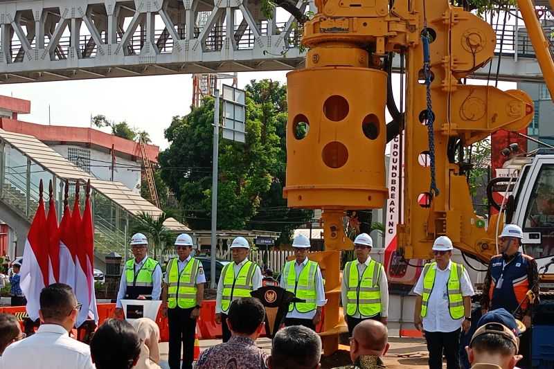 Diresmikan Menhub-Gubernur DKI, LRT Fase 1B akan Dibangun Sepanjang 6,4 Km
